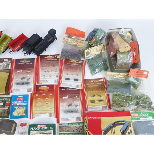 1338 - Hornby, Peco, Ratio Models, Woodland Scenes OO Scale Collection of Trackside Accessories & Models to... 