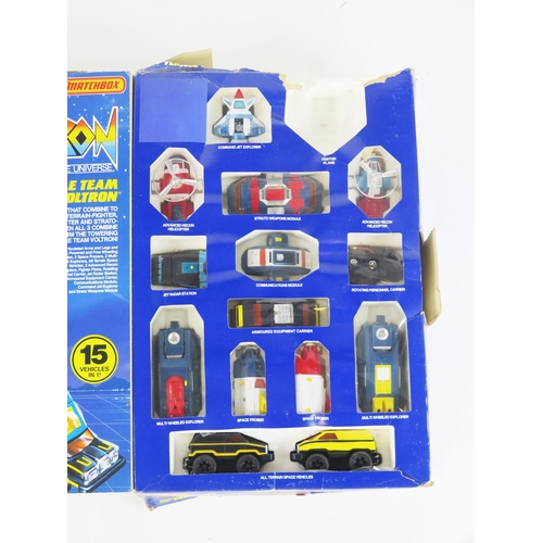 1345 - Matchbox Voltron Defender of the Universe Vehicle Team, Entertech Photon Electronic Phaser Target Ga... 