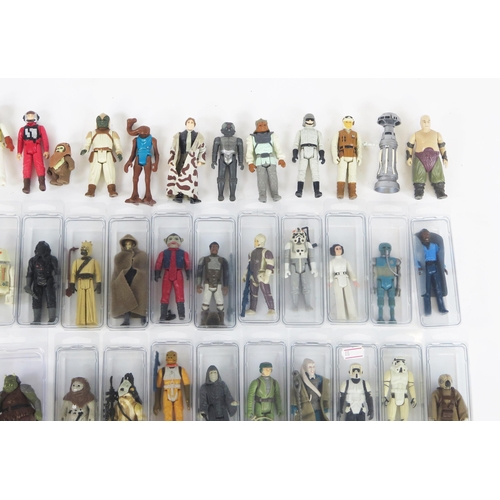 1346 - Star Wars Action Figure Collection, most if not all LFL Lucas Film Limited branded