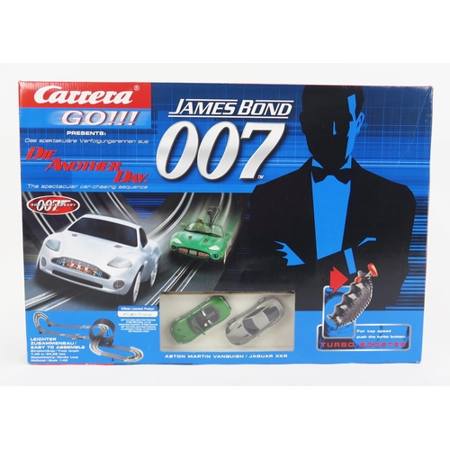 1351 - Carrera James Bond 007 Die Another Day Slot Car Set, 1:43 Scale - mint or very near to, appears unus... 