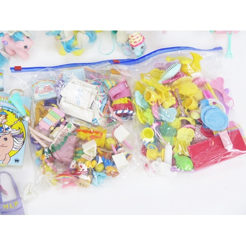 1357 - Vintage My Little Pony Collection by Hasbro including large quantity of ponies, castle, grooming par... 