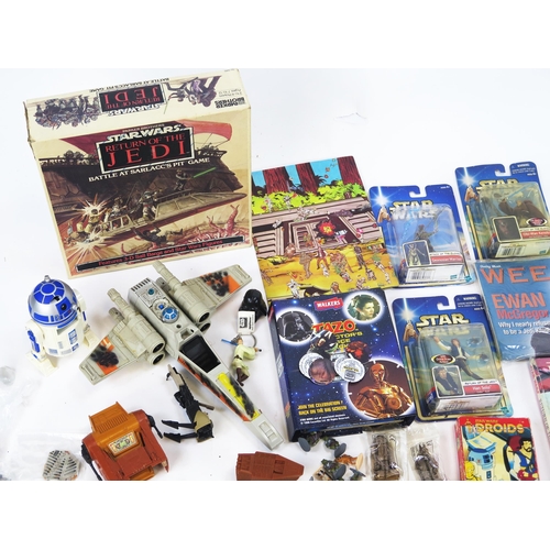 1372 - Vintage Star Wars Collectables Collection including figures (some LFL), books, annuals, empty box fo... 