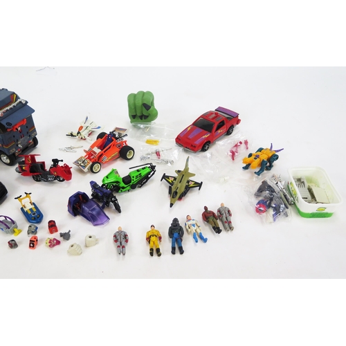 1378 - Kenner MASK Vintage Figures and Vehicles Collection together with some Hasbro Transformers