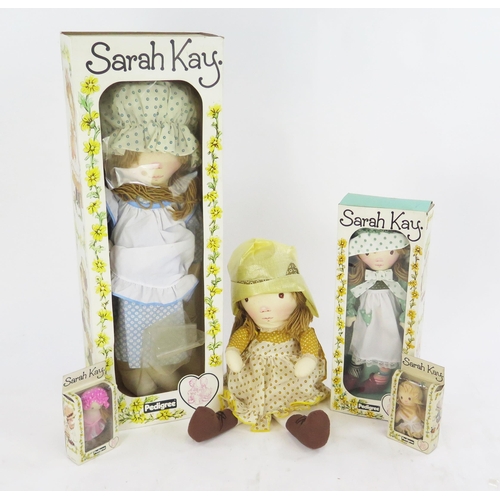 1388 - Pedigree Sarah Kay Dolls Group, various sizes from 25