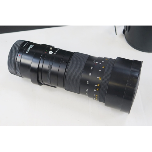 1409 - Zenza Bronica SQ-A Zenzanon-PS Variogon 140-280mm F/5.6 Zoom Lens with branded case - lens and case ... 