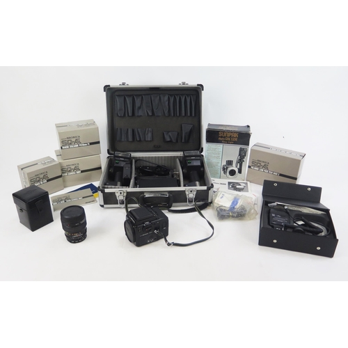 1411 - Zenza Bronica SQ-Ai Camera Body in hard shell case with SQ-i120 film back, with Macro Zenzanon PS 11... 