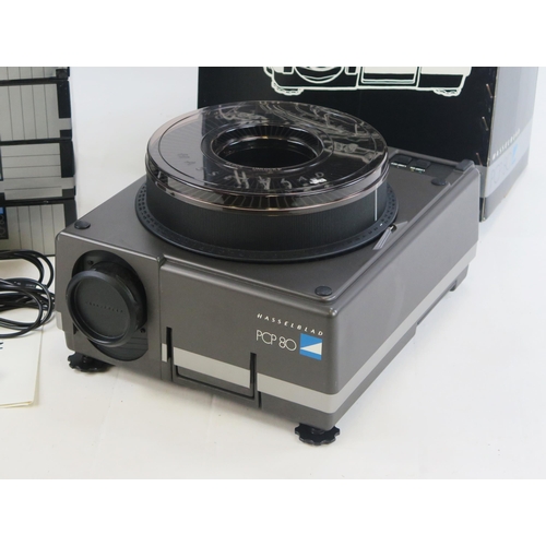 1416 - Hasselblad PCP 80 Projector model 70101 with 150mm Carl Zeiss P-Plannar f/3.5mm Projector Lens model... 