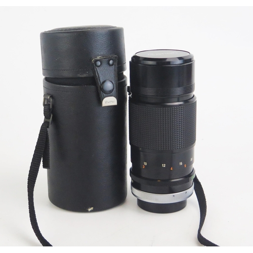 1436 - Canon FD 200mm f/4 SSC Camera Lens, serial no. 292978 in case