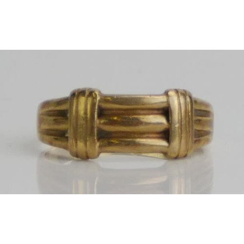 165 - A 9ct Gold Gent's Ring, size X, 5.76g