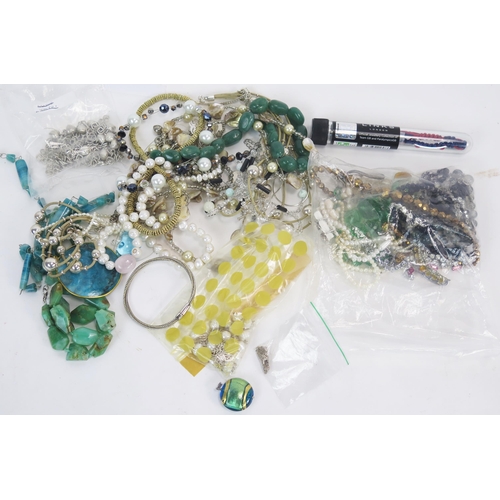 237 - A Selection of Costume Jewellery including jadeite