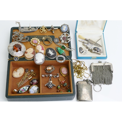 242 - A Selection of Silver and other Jewellery, etc.