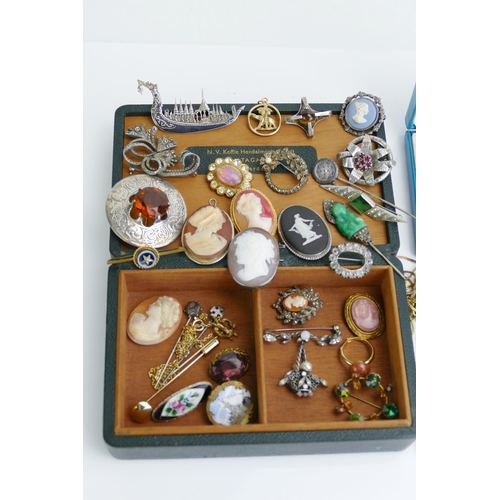 242 - A Selection of Silver and other Jewellery, etc.