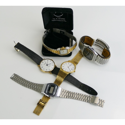 268 - A Selection of Wristwatches including a Sekonda with manual wind movement