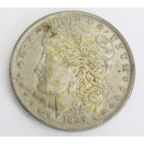 313 - A U.S.A. 1889 Silver Morgan Dollar