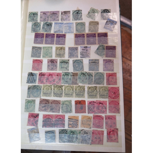 337 - A Collection of Stamps, India and US stock book and loose stamps