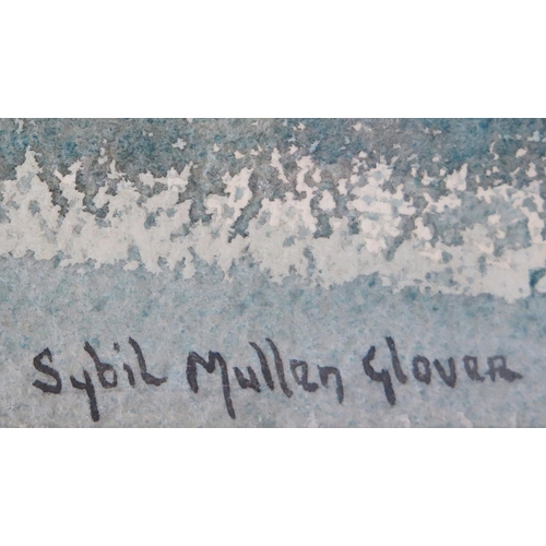 1504 - Sybil Mullen Glover (British 1908 - 1995), Marine and Landscape painter, Royal Academy exhibitor in ... 