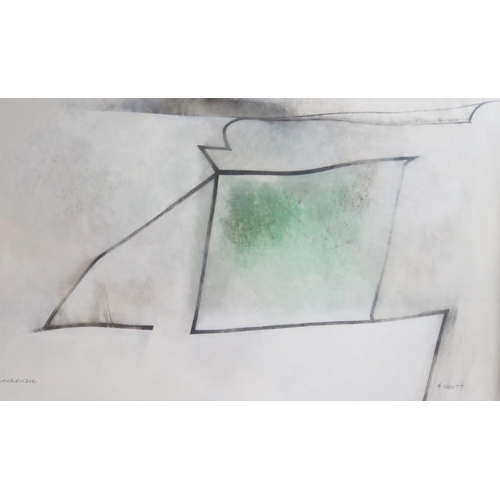 1508 - Alexander MacKenzie (British, 1923 - 2002), St Ives and Newlyn Art Society member. Abstract mixed me... 