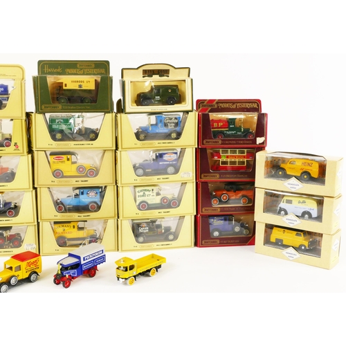 1102 - Matchbox Models of Yesteryear Commercial etc. Vehicles Collection including Ford Model T, Model A, T... 