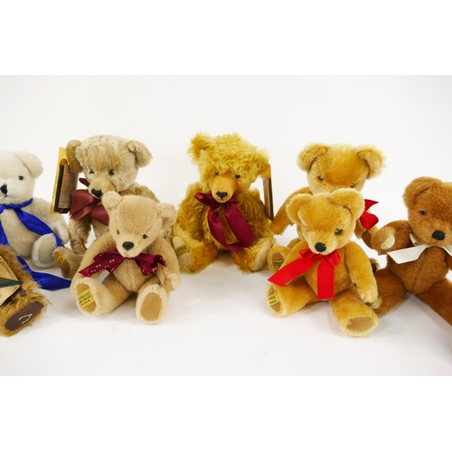 1107 - Merrythought Teddy Bears Collection including some limited edition Mohair (tallest 35cm) together wi... 