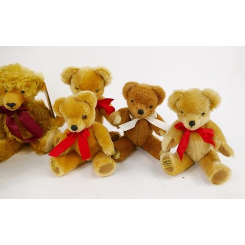 1107 - Merrythought Teddy Bears Collection including some limited edition Mohair (tallest 35cm) together wi... 