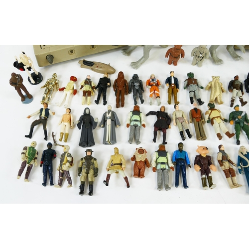 1112 - Star Wars Action Figure Collection including Kenner, LFL, GMFGI C3PO, Jabba The Hutt Playset Rancor,... 