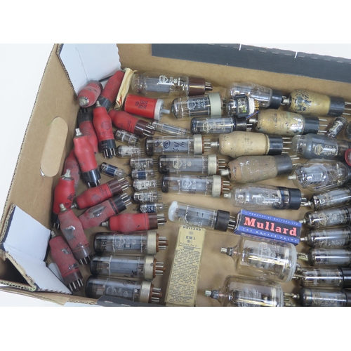 1181 - Mullard Valve Group including model numbers: QY3-125, FC2A, FW4-500, QQV06-40A, GZ33, EL34, PL36, et... 