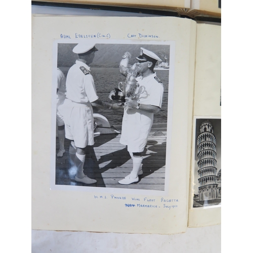 1325 - The Pilots Handbook for the English Channel, 1902, a naval officers scrap album containing photograp... 