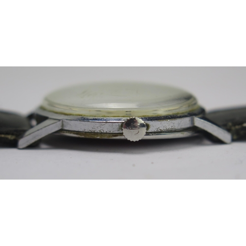 335 - A TISSOT Gent's Steel Cased Wristwatch, 33.7mm diam., case back no. 41014-42014-6, caliber 781, move... 