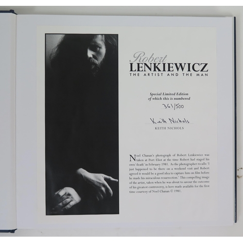 753 - Robert Lenkiewicz 'The Artist and the Man' by Keith Nichols, special limited edition hardback illust... 