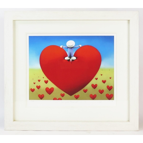 758 - Doug Hyde (20th century) -  one of the UK's most popular contemporary artists. His images portray en... 