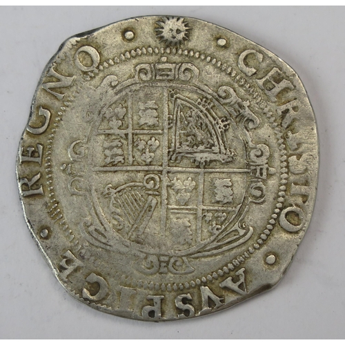 875 - A Charles I Half Crown, c. 14.66g