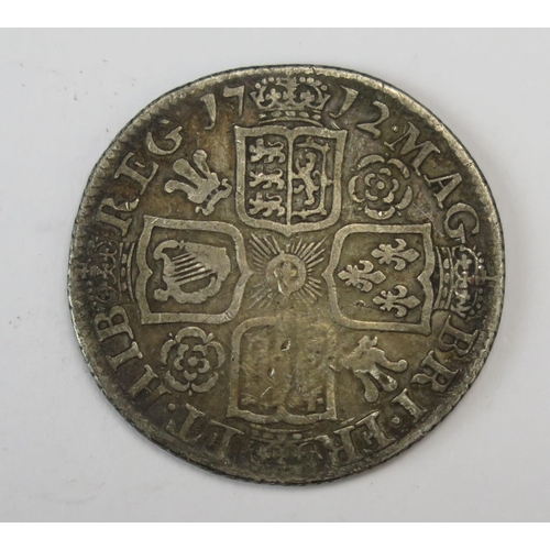 890 - An Anne 1712 Shilling