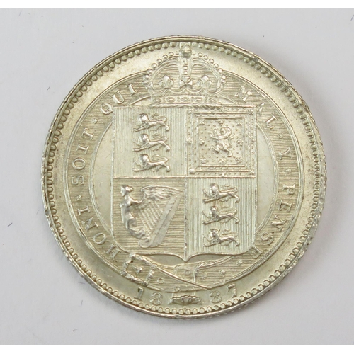 893 - A Victoria 1887 Shilling