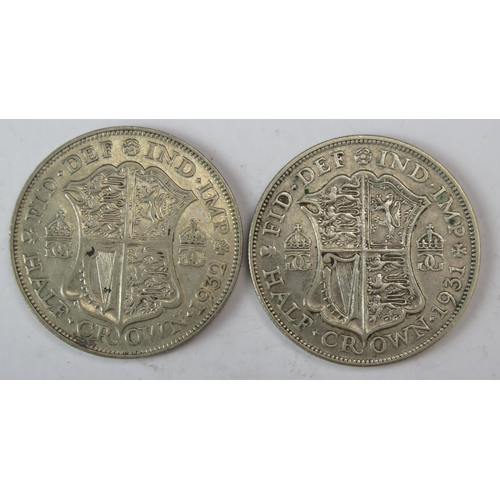 965 - 1931 and 1932 Half Crowns