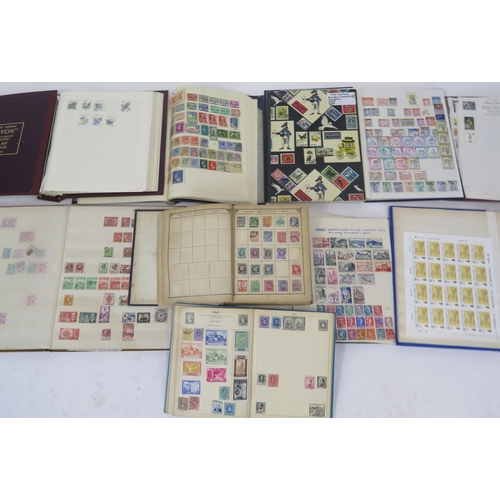 974 - A Collection of World Stamps including Commonwealth unmounted mint and blocks of stamps