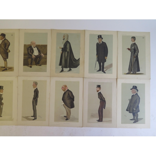 1200H - Eleven Vanity Fair polychrome Spy prints, unmounted and unframed, (11)