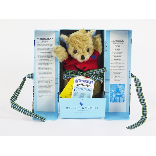 1275 - Merrythought Donald Campbell's Mister Whoppit World Speed Record Breaker Limited Edition Mohair Bear... 