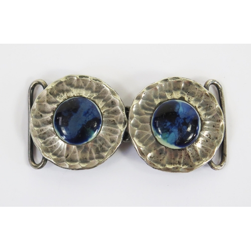 102 - A Norman & Ernest Spittle 'The Guild Button' Buckle, c. 76mm wide