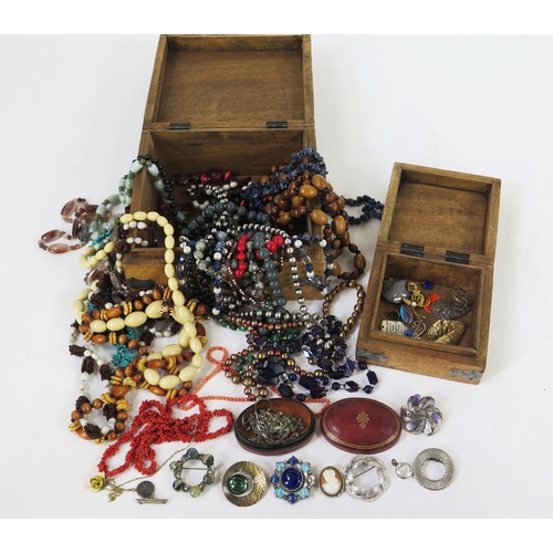 125 - A Selection of Silver and Costume Jewellery, etc.