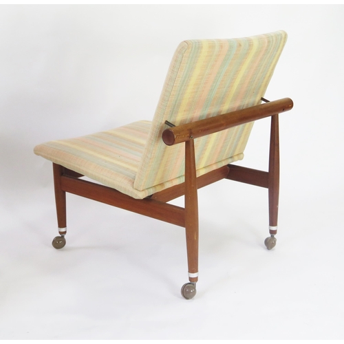 1319 - A pair of mid-century Danish design 'Japan' chairs by Finn Juhl for France & Daverkosen, predecessor... 