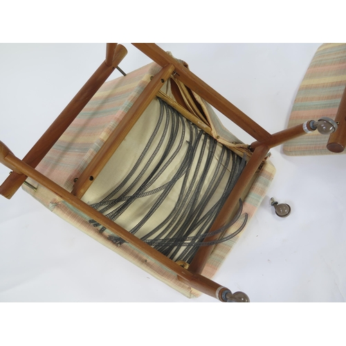 1319 - A pair of mid-century Danish design 'Japan' chairs by Finn Juhl for France & Daverkosen, predecessor... 