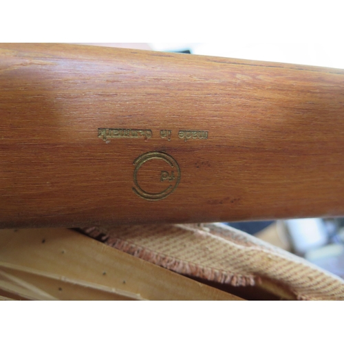 1319 - A pair of mid-century Danish design 'Japan' chairs by Finn Juhl for France & Daverkosen, predecessor... 