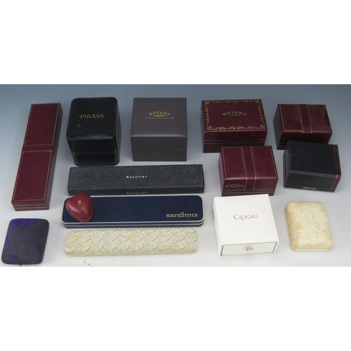 214 - A Selection of Wristwatch and Jewellery Boxes