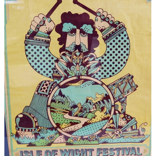 Isle Of Wight Festival August 26-30, 1970, Dave Roe design, approx
