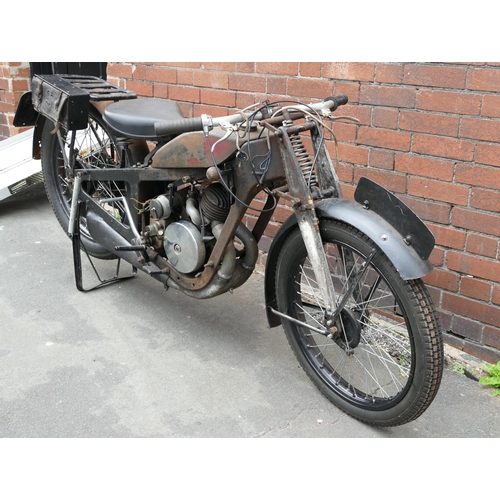 1335 - 1932 Coventry Eagle Silent Superb Motorbike with complete set of acetylene lights, documents include... 