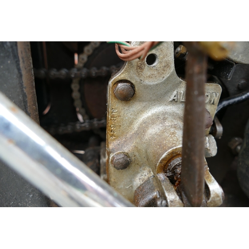 1335 - 1932 Coventry Eagle Silent Superb Motorbike with complete set of acetylene lights, documents include... 