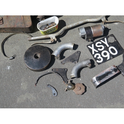 1335 - 1932 Coventry Eagle Silent Superb Motorbike with complete set of acetylene lights, documents include... 