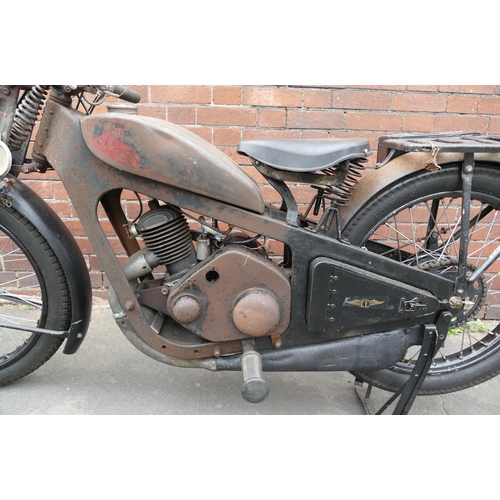 1335 - 1932 Coventry Eagle Silent Superb Motorbike with complete set of acetylene lights, documents include... 