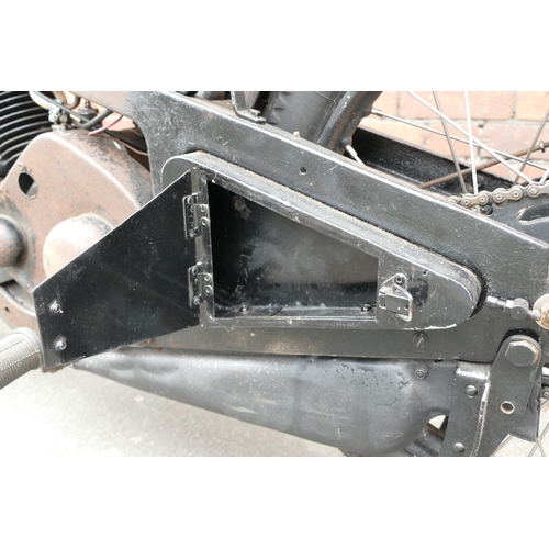 1335 - 1932 Coventry Eagle Silent Superb Motorbike with complete set of acetylene lights, documents include... 