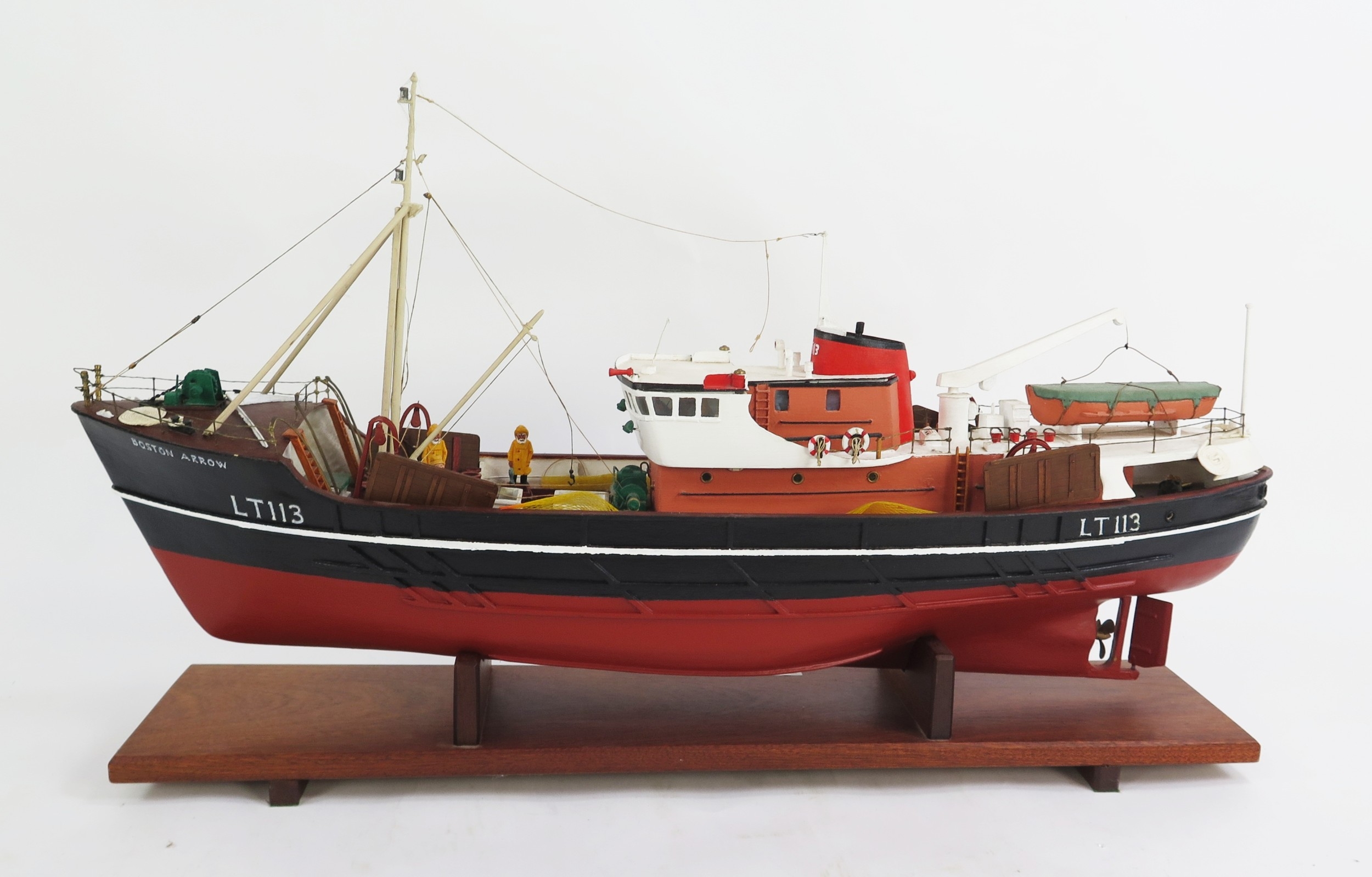 Boston Arrow Fishing Trawler Hand Made 5/16